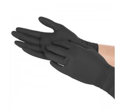 Handschuhe schwarz Black Olive L