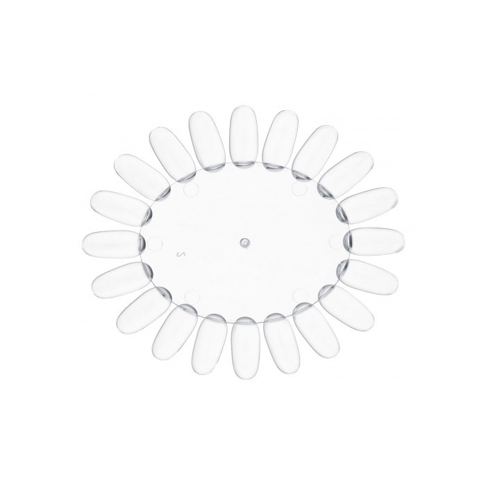 Indigo Schablone Oval transparent NAILFLUENCER