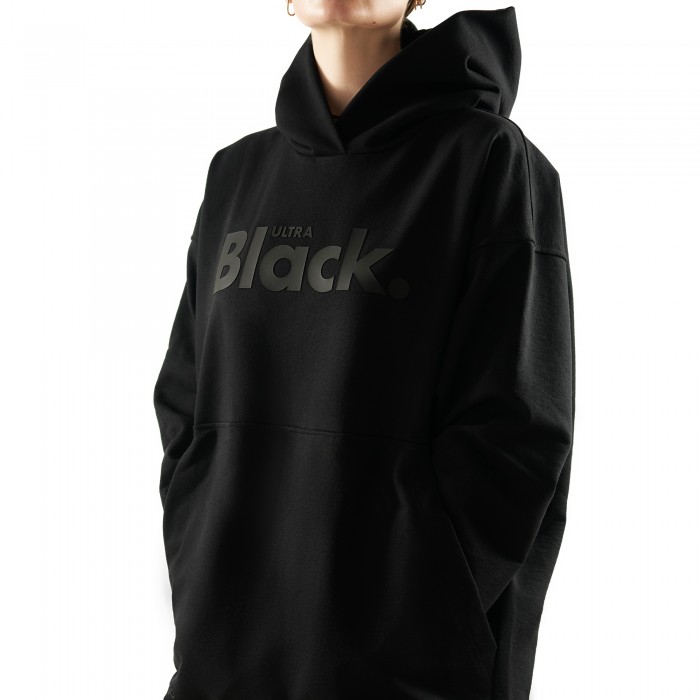 Kapuzenpullover Ultra Black L/XL