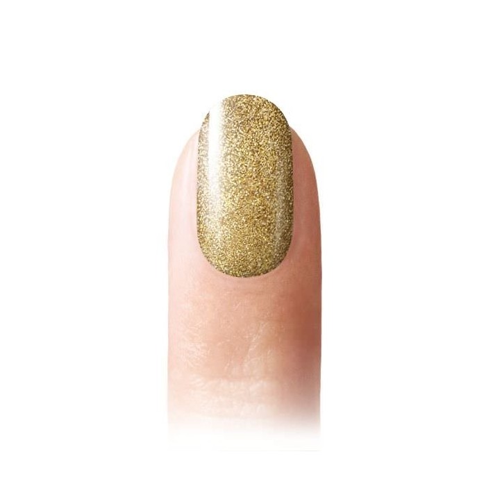 Light Gold Glitter UV Nagellack 7ml