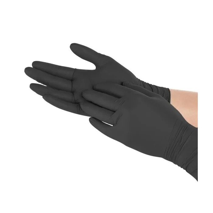 Handschuhe Nitrylex schwarz XS