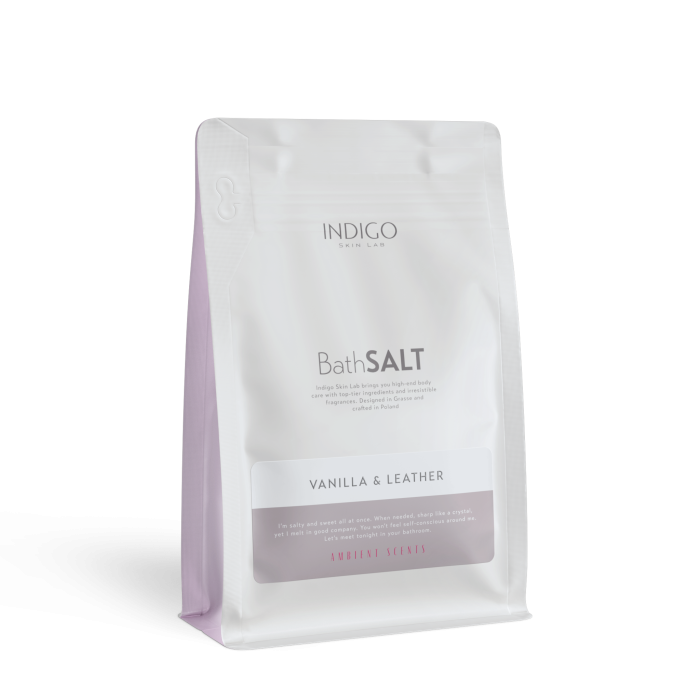 Bath Salt Vanilla & Leather 700 g Bath Salt Vanilla & Leather 700 g