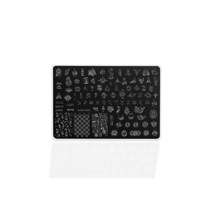 Nailart Stamping Schablone - Spiritual 01