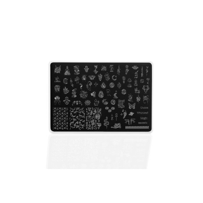 Nailart Stamping Schablone - Spiritual 02