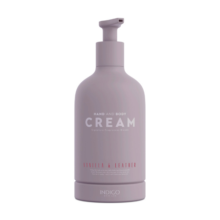 Vanilla & Leather Hand & Body Cream 370ml
