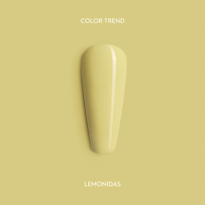 Lemonidas – UV Nagellack 7ml – Gedämpftes Gelb