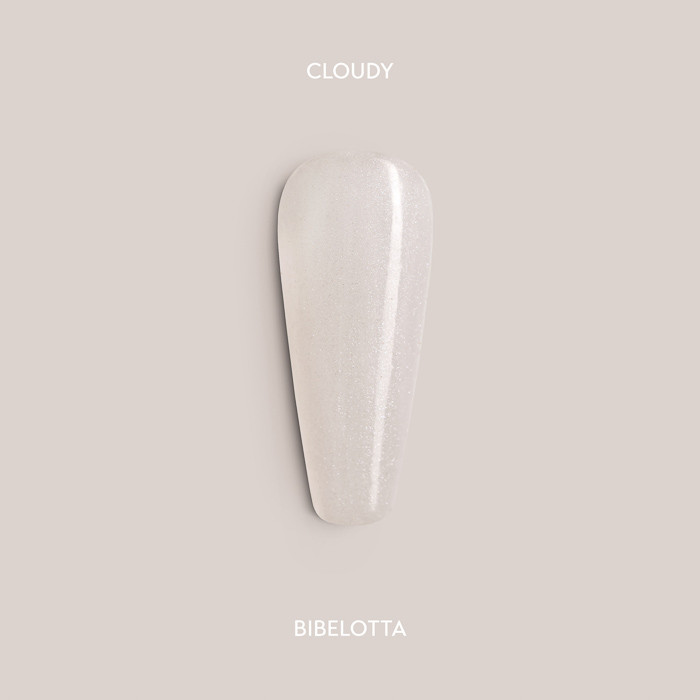 Bibelotta – Cloudy UV Nagellack 7ml – Cremig mit Partikeln