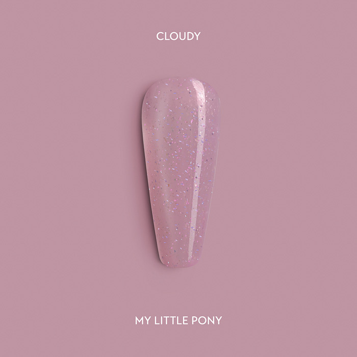 My Little Pony – Cloudy UV Lack 7ml – Puderrosa mit Partikeln