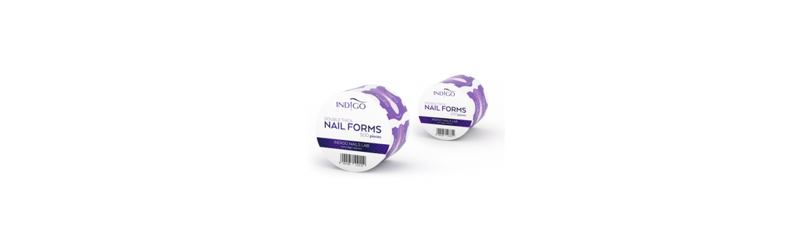 Nail Forms Indigo und Nagelschablonen zum lackieren | online kaufen Indigo Deutschland