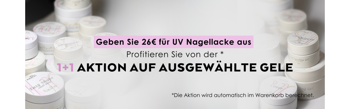 UV Gele 1+1 Aktion